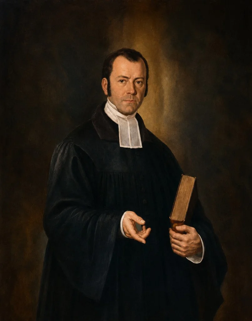 El Pr. Ludwig (Luis) Siegel, primer pastor de la Congregación Evangélica Alemana en Buenos Aires