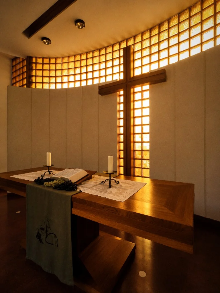 Parroquia Olivos — interior del templo